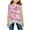 Pink, variant on AJTQTH Tees for Girls Stylish Cute Floral Printed Tshirts Crewneck Short-Sleeved Tops Lace Patchwork Outfits Summer Casual School Holiday Clothes Purple 13 Years