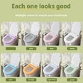 thumbnail image 5 of Waterproof Silicone Toilet Seat Cover, 16.77 x 15.21 in, Keeps Seat Clean and Dry, for Easy Bathroom Hygiene and Comfort, 5 of 8
