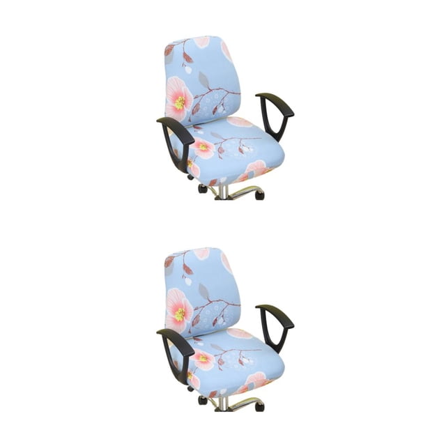 Baohd 2piece Dustproof Chair Covers For Armchair For Protection Computer Chair Cover Seat Cover insect orchid 2Set