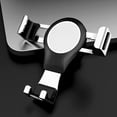 thumbnail image 3 of Ruiboury Stable Alloy Cell Phone Holder Universal Compatibility For All Cars Fashionable Phone Holder For Car Silver, 3 of 6