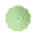 thumbnail image 4 of GROWTH TANK 5 Pieces Silicone Lids Replacement Reusable 5 Sizes Microwave Splatter Cover for green, 4 of 9