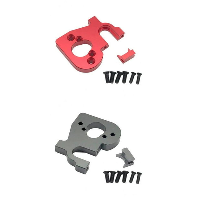 Base de Montaje de Motor 2x Sunnimix para WLTOYS 144001 1:14 Camiones de Orugas Montaje de motores de coche RC