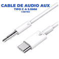 thumbnail image 3 of Cable Auxiliar Tipo C A Audio Estéreo 3.5mm BLOOSOM, 3 of 4