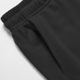 thumbnail image 4 of CLOISE Men's Sweatpants Big and Tall Elastic Bottom Black Workout Cargo Pants Baggy Drawstring Elastic Waist Casual Trousers Comfy Heavyweight Solid Sweatpants with Pockets Winter Sweatpants XL, 4 of 7