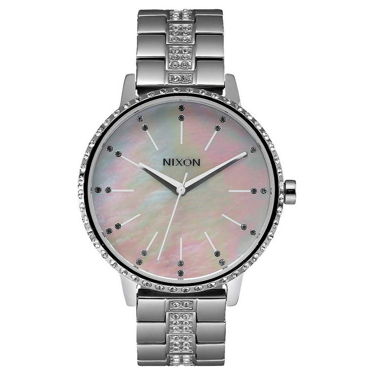 Nixon Women's A099710 Kensington MOP Dial Steel Bracelet Swarovski