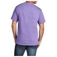 thumbnail image 2 of Mens Core Cotton Male T-Shirts Lavender M, 2 of 4