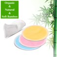 thumbnail image 5 of 12 Pcs Reusable Makeup Remover Pads, Dingrich Bamboo Fiber Organic Cotton Pads for Face Cleaner and Eyes Make Up Remover Pads with Storage Bag, 5 of 10