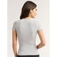 thumbnail image 5 of Joyspun Women's Everyday Seamless T-Shirt, Sizes S-3XL, 5 of 8