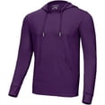 thumbnail image 2 of INGEAR Boys UPF 50+ Sun Protection Hoodie , Purple, S, 2 of 7