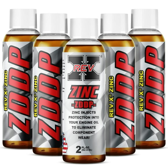 REV X Additif d'Huile ZDDP - Zinc & Phosphore (Lot de 5)