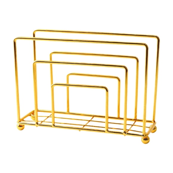 Support de Serviettes de Table Moderne en Métal, Support de Serviettes pour Tables de Cuisine et Comptoirs, Support de Serviettes pour Cocktail pour Usage Intérieur et Extérieur