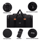 thumbnail image 4 of Maleta Gran Capacidad Deportiva Viaje Bolso Fitness Moda Negra, 4 of 5
