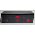 thumbnail image 5 of T'z Tagz 20x3x3 Unique Valentine Jewelry Riser Display Stand Black w/ Red Hearts, 5 of 6