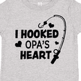 thumbnail image 4 of Inktastic I Hooked Opa's Heart with Fishing Rod Boys or Girls Toddler T-Shirt, 4 of 5