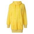 thumbnail image 4 of SUXIAN Casual Womens Sweatshirts Warm Cozy Solid Pullover Hoodie, 4 of 8