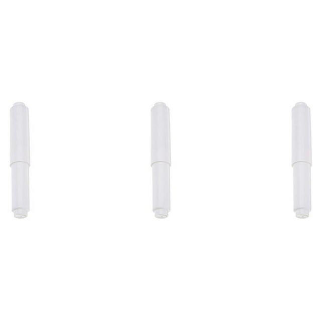bedienty Replacement Toilet Paper Retractable Storage Roller Stick Household Bathroom Organizer Reusable Removable Rod Spindle 1 3Set