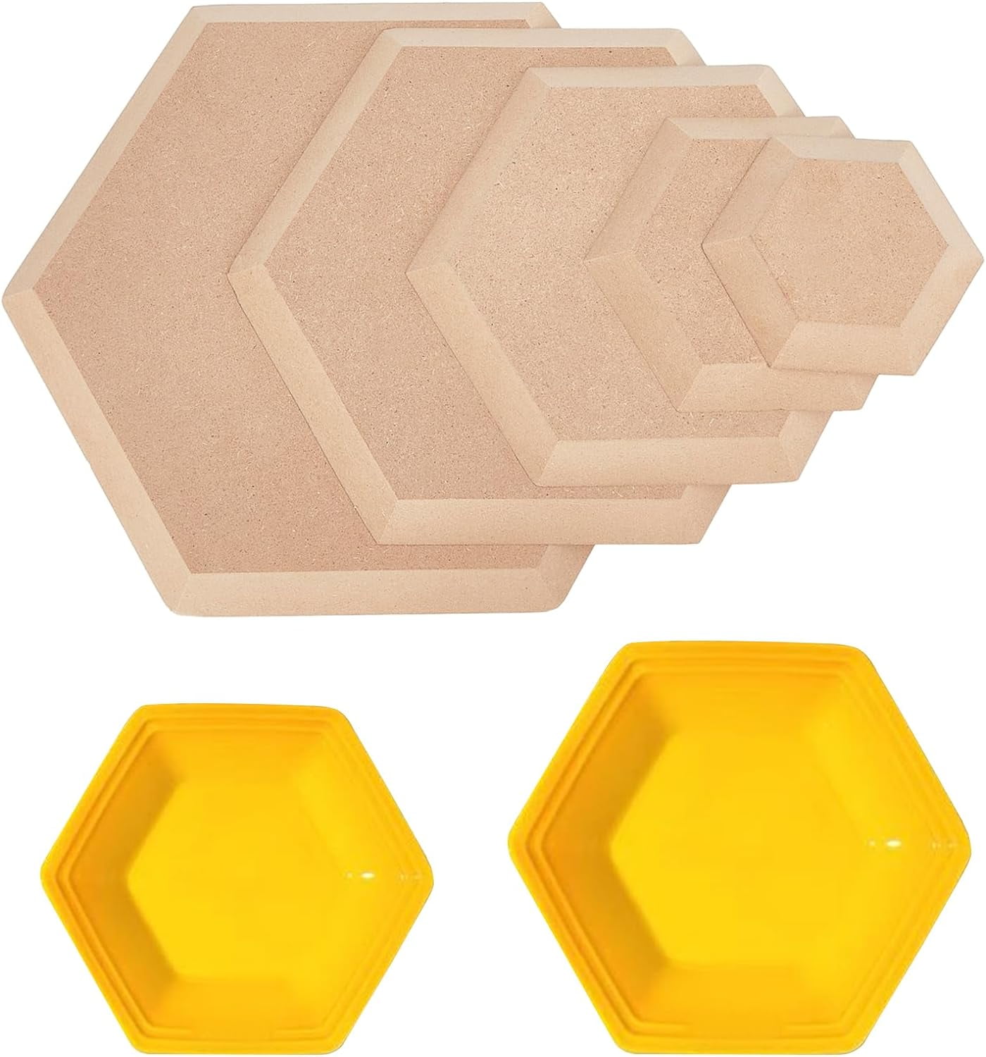 5Pcs Clay Pottery Board Ceramic Clay Drying Board Pottery Tools Pottery Forming Board Clay Board for Clay Handbuilding Plate Forming Board for DIY