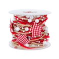 thumbnail image 2 of 1/2M Cinta navideña decorativa Cadena de cuentas de estrella Cinta Adorno para árbol de Navidad Caja de regalo navideña DIY Embalaje Año Nuevo 2023 Natal, 2 of 5