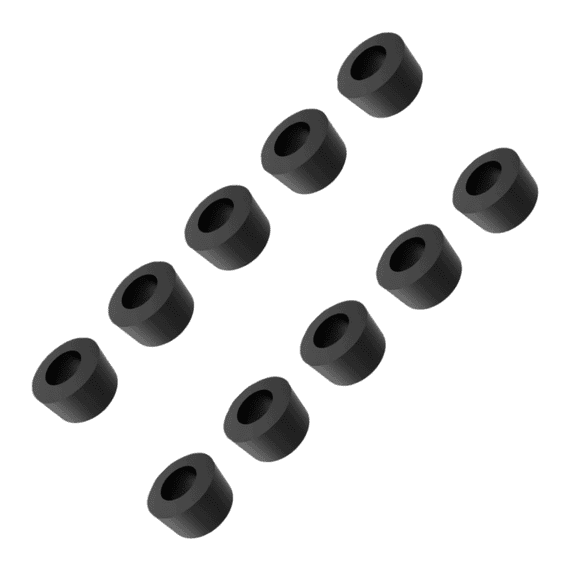 R51936 R63603 John Deere Tractor Fuel Injector Line Rubber Seal Grommets, 10-Piece Set, Replacement Seals Fits for John Deere Tractors
