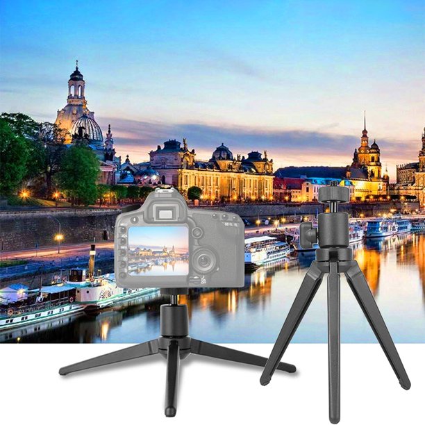 Gwong Electrónica Soporte trípode, sturdy, portátil, universal, mini trípode, soporte para GoPro