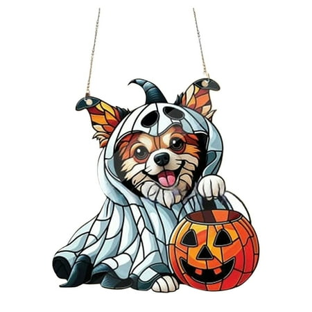 

Christmas Deal Cow Pumpkin Acrylic Pendant Country Hanger Decoration Farmhouse Home Window Wall Party Interior Decoration