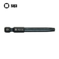 thumbnail image 1 of 65mm SQ0 SQ1 SQ2 Square Head Screwdriver Bits Set Hex Shank Magnetic Screwdriver, 1 of 8