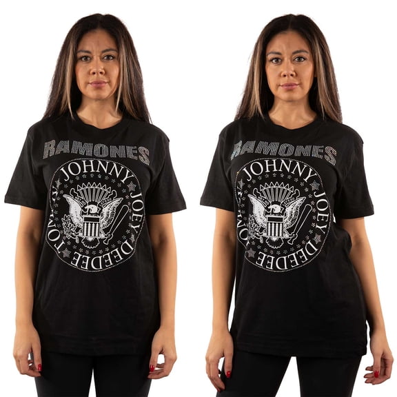 Ramones Unisex T-Shirt Presidential Seal (Diamante) (X-Large)