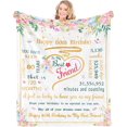 thumbnail image 1 of LHSHID Birthday Gifts Blanket Flannel Soft and Comfortable Anti static Bed Sofa Blanket 60x80in, 1 of 6