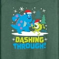 thumbnail image 3 of Monsters Inc - Dashing Through - Women's Lightweight French Terry Long Sleeve Shirt, 3 of 5