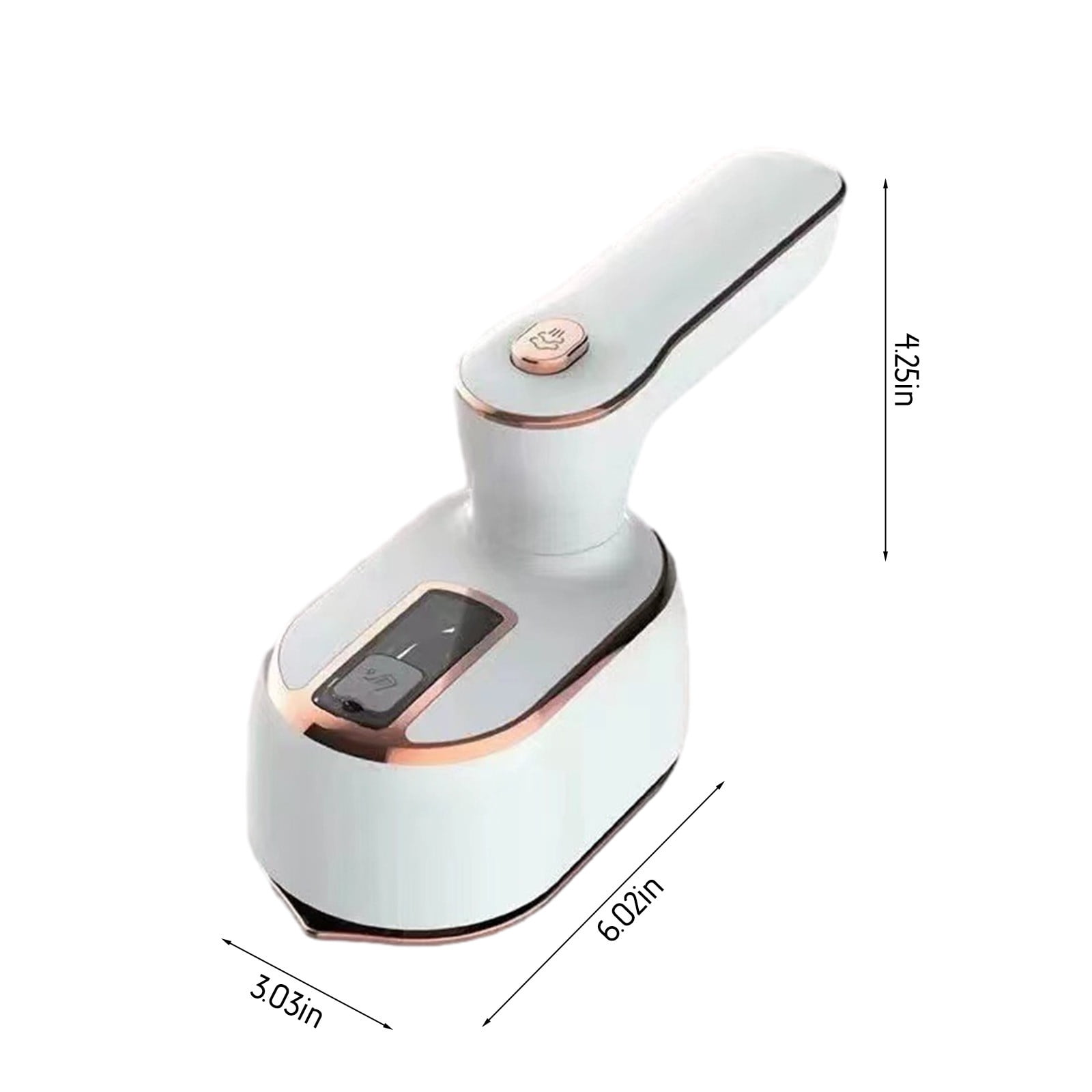 Upgrade Portable Mini Ironing Machine, 180° Rotatable Handheld Steam Iron, 2-in-1 Dry & Wet Ironing, 100ml Water Tank, Titanium Soleplate, Fast Heating, Suitable for Home Travel, Various Fabrics