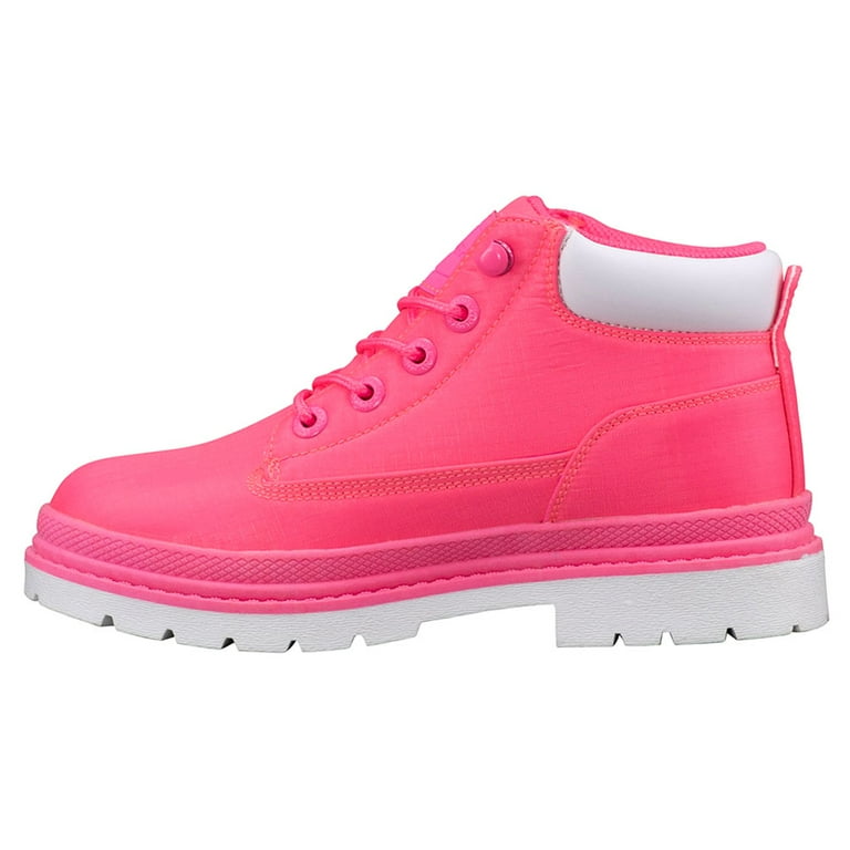 Lugz Womens Drifter Ripstop Round Toe Lace Up Ankle Boots