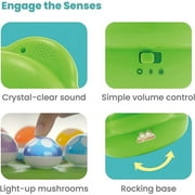 BEST LEARNING Mushroom Garden Interactive Musical Toy for Toddlers Ages 1 to 3 Years