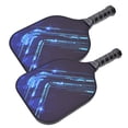 thumbnail image 3 of Raqueta de Pickleball, paleta de Pickleball al aire libre profesional de fibra de vidrio, paleta de Pickleball de fibra de vidrio, diseño de última generación, 3 of 8