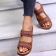 thumbnail image 4 of Sandalias y pantuflas de talla grande con tacón Qedge y plataforma informal para mujer Wmkox8yii  ytu1509, 4 of 9