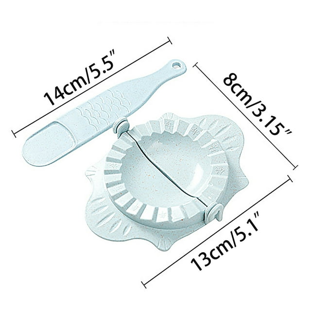 Kitchen Cake Mould Kitchen Tool Press Dumpling Skin Mould Household Set Flower Dumpling Maker,Blue Kitchen Cake Mould
