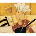 thumbnail image 3 of DiPaolo, Dan 17x15 Black Modern Framed Museum Art Print Titled - Cook, 3 of 5