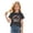 Dark Gray, variant on Girls Shirts Girls Youth Fashion Baseball Print Tee Shirt Print Crew Neck Short Sleeve Soft Blend Comfortable Casual Daily Wear White 9 Years-10 Years