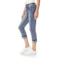 thumbnail image 3 of WallFlower Women's Flirty Curvy Crop High-Rise Insta Stretch Juniors (Available in Plus Sizes), 3 of 7