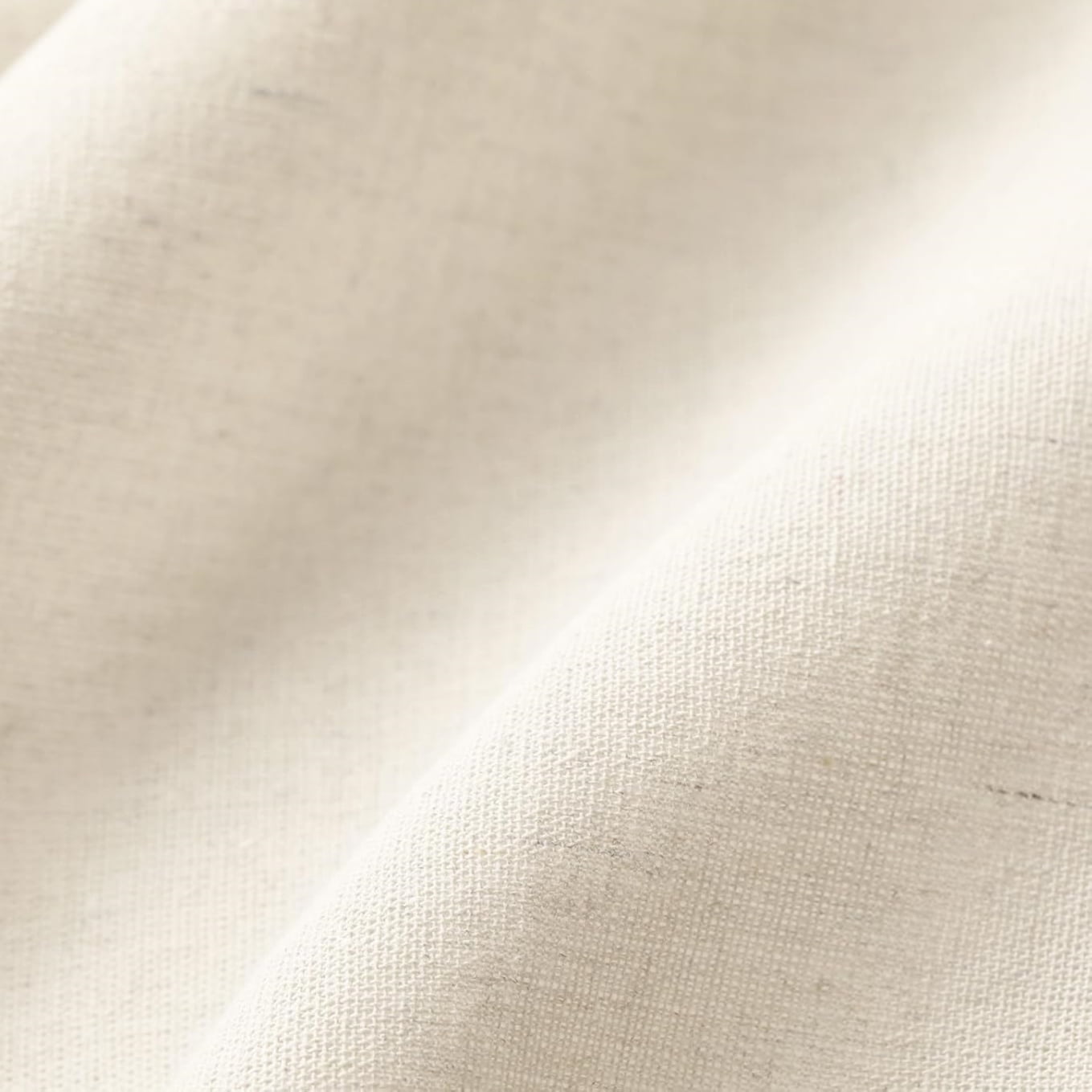 Psoiuetr Linen Button Farmhouse Beige Shower Curtain Linen and Cotton Woven Fabric Country Style (Black & Cream, 72" L x 72" W)