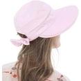 thumbnail image 2 of YEKEYI Sun Hats for Women with UV Protection Wide Brim Sun Hat Visor Summer Beach Outdoor Foldable Womens Cap, 2 of 7