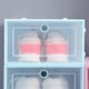 thumbnail image 3 of Caja de almacenamiento de zapatos, caja de almacenamiento de zapatos apilable transparente gruesa para el hogar, organizador de caja de zapatos, diseño fácil de usar, 3 of 9