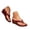 Wine, variant on Women's Low Wedge Sandals 2026 Dressy Square Open Toe Summer Beach Flip Flops Leopard Thong Heeled Sandals Size 6-9 Silver