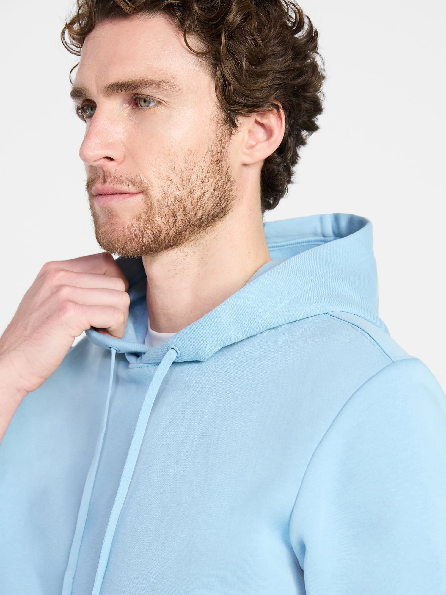 Athletic Works Men's & Big & Tall Men's Fleece Hoodie Sweatshirt, Sizes XS-4XLT