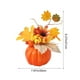 thumbnail image 3 of Kit de manualidades para hacer un adorno de calabaza de Halloween con hojas de otoño y piñas | Decoración navideña hecha a mano para la escuela, el bar y el hogar | Accesorios de decoración para, 3 of 6