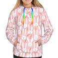 thumbnail image 3 of KLL Cute Rabbit Carrot for Womens Pullover Hoodie with Pocket Hooded Long Sleeve Shirts Sweatshirt for Women-Medium, 3 of 7