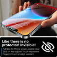 thumbnail image 6 of 3-Pack for ( iPhone 15 Pro ) Tempered Glass Screen Protector, 9H Hardness, Anti-Scratch, Double Shatterproof, 6 of 12