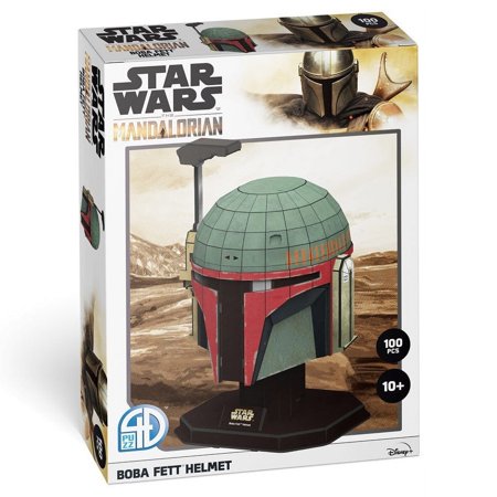 UPC: 0714832513101 | 4D Cityscape Star Wars 3D Paper Model Kits (Mandalorian Boba Fett Helmet)