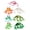 Frog1, variant on 3D Printed Magnetic Frog Magnet, 7PCS Frog Fridge Magnets Refrigerator Magnets Decor, 3D-Printed Animals Decor for Home Office Whiteboard