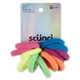 thumbnail image 2 of (4 pack) Scunci No-Damage Stretch Ponytail Holder Hair Ties, Multi-Color, 12 Ct, 2 of 8
