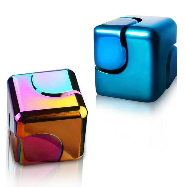 Juguete sensorial Fidget Spinner Cube Dr. Kbder de metal de 3 cm